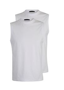 Schiesser, Herren Unterhemd 2er-Pack, Wei&szlig;