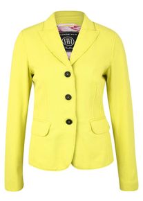 Blonde No.8 BLONDE No. 8, Damen Blazer 'Piana', Limone / Wei&szlig;