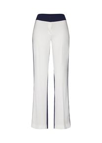 Laurèl LAUREL, Damen Hose, Dunkelblau / Weiß