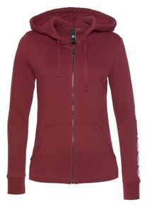 adidas Performance, Damen Sweatjacke, Bordeaux / Wei&szlig;