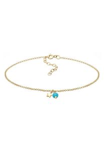 Elli, Damen Fu&szlig;schmuck, Gold