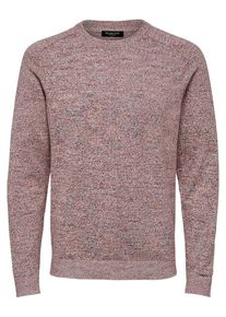 Selected Homme, Herren Strickpullover, Altrosa