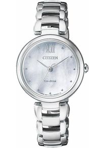 Citizen, Damen Solaruhr 'EM0530-81D', Silber
