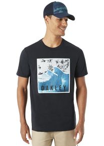 Oakley, Herren 'SWC-Palm Waves' T-Shirt, Schwarz