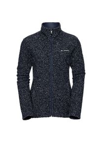 Vaude, Damen &Uuml;bergangsjacke 'Melbur', Schwarzmeliert / Wei&szlig;