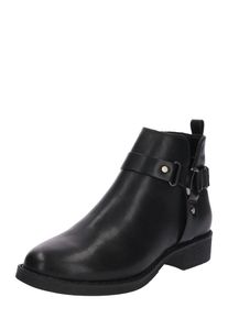 Only, Damen Stiefelette 'Bibi Buckle', Schwarz