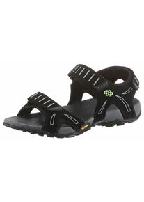 Lico, Herren Sandale, Schwarz / Weiß