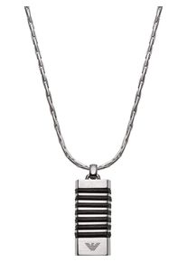 Emporio Armani, Herren Kette 'EGS2535040', Schwarz / Silber