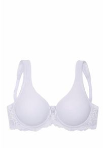 Nuance, Damen T-Shirt-BH, Weiß