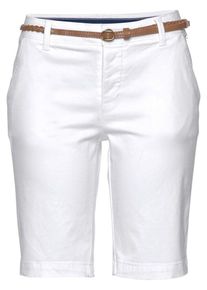 Superdry, Damen Bermudas 'Chino City', Weiß