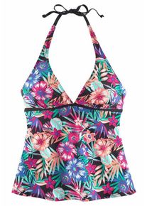 Kangaroos, Damen Tankini-Top 'Bali', Blau / T&uuml;rkis / Apricot / Dunkelpink