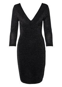 Pieces, Damen Kleid, Schwarz