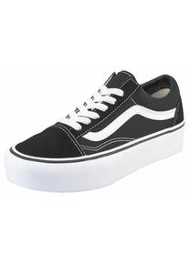 Vans, Damen Sneaker 'Old Skool Platform', Schwarz / Wei&szlig;