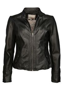 Mustang, Damen Lederjacke 'Melville', Schwarz