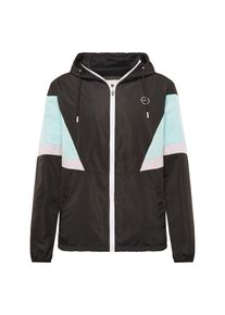Revolution, Herren Jacke 'Ivor', Hellblau / Schwarz