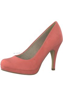 Tamaris, Damen Pumps mit Plateausohle, Koralle