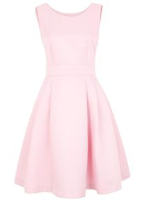 Apart, Damen Kleid Rundhals, Rosa