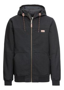 Iriedaily, Herren Übergangsjacke 'Kreuzdock Jacket', Schwarz
