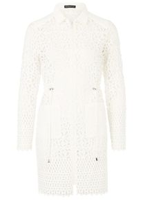 Apart, Damen Spitzenparka, Weiß