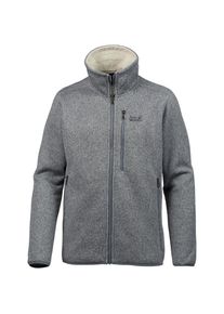 Jack Wolfskin, Herren Fleecejacke 'Robson Fjord', Graumeliert