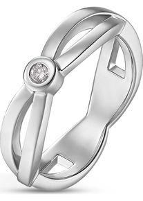 Christ, Damen Ring '87532151', Silber