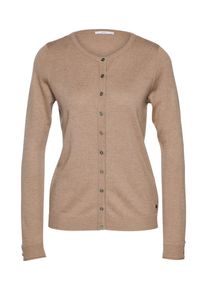 EDC by Esprit, Damen Strickjacke 'OCS BASIC Bttn', Taupe