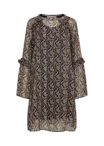 Rue de Femme, Damen Kleid 'Viva', Braun / Schwarz