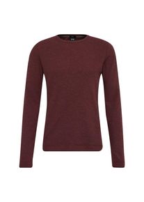 BOSS, Herren Strickpullover 'Tempest', Weinrot