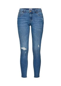 Only, Damen Jeans 'onlTISHA REG SK ANK JEANS MJ2363', Blue Denim