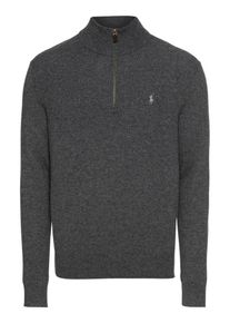 Polo Ralph Lauren, Herren Pullover 'LS HZ PP-LONG SLEEVE-SWEATER', Dunkelgrau