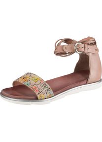 JOLANA & FENENA JOLANA & FENENA, Damen Riemchensandalen, Hellbraun / Mischfarben