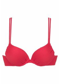 Sunseeker, Damen Push-up-Top 'Fancy', Rot