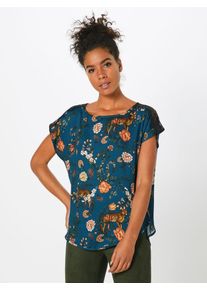 Culture, Damen Bluse 'Micella', Petrol / Mischfarben