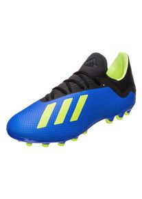 adidas Performance, Herren Fußballschuh 'X 18.3 AG', Blau / Gelb