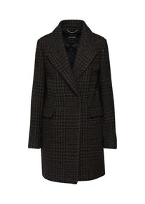 SET, Damen Jacke 'Mantel', Braun / Schwarz