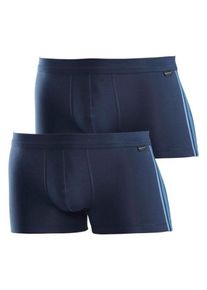 Schiesser, Herren Boxer, Navy / Rauchblau / Royalblau