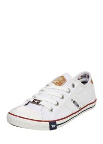 Mustang, Damen Sneaker im Canvas-Style, Wei&szlig;