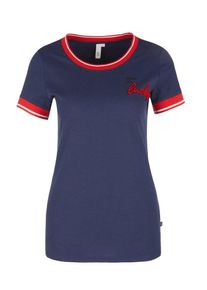Q/S Designed By, Damen Shirt, Marine / Rot
