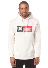 DC Shoes, Herren Kapuzenpullover 'Vertical Zone', Wei&szlig;