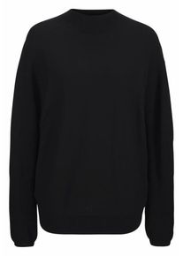 Boysen's BOYSEN'S, Damen Longpullover, Schwarz