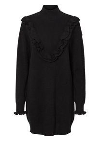 Véro Moda VERO MODA, Damen Strickkleid, Schwarz