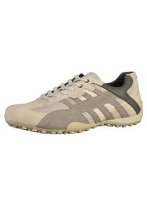 Geox, Herren Sneaker, Beige / Taupe / Dunkelgrau