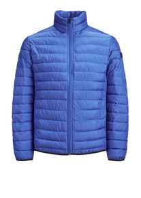 Jack & Jones JACK & JONES, Herren Jacke 'Chicago Puffer', Himmelblau / Schwarz