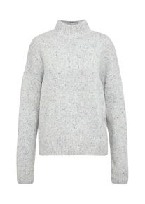EDITED, Damen Pullover 'Liliana', Grau / Mischfarben