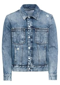 Calvin Klein Jeans, Herren Jacke 'MODERN CLASSIC OMEGA TRUCKER', Blue Denim