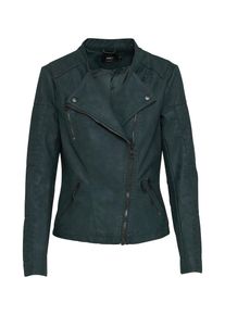Only, Damen Bikerjacke 'Ava', Smaragd