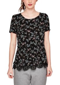 s.Oliver RED LABEL, Damen Bluse, Schwarz