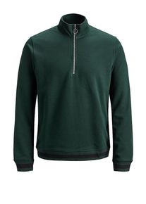 Jack & Jones JACK & JONES, Herren Sweatshirt, Dunkelgrün / Schwarz