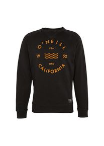 O`Neill O'NEILL, Herren Pullover 'LM JACKS BASE LOGO CREW SWEAT', Dunkelorange / Schwarz