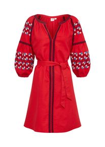 GAP, Damen Kleid, Rot